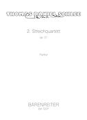 Schlee: 2. Streichquartett (1983-85, mit Revision 1997)