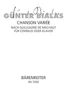 Bialas: Chanson variée nach Guillaume de Machaut