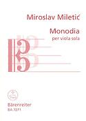 Miletic: Monodia per Viola sola (1990)