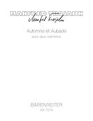 Trojahn: Automne et Aubade pour deux clarinettes (1992)