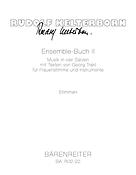 Kelterborn: Ensemble-Buch II (1992/94). Musik in vier Sätzen mit Texten von Georg Trakl