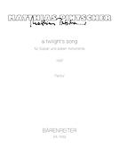 Pintscher: a twilight's song (1997)