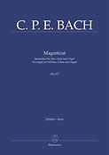 Bach: Magnificat Wq 215 (SATB, Orgel)