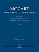 Mozart: Requiem d-moll KV 626 (Vocal Score)