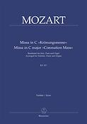 Mozart: Missa in C major 'Coronation Mass' C major KV 317