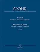 Louis Spohr: Trio für Klavier, Violine und Violoncello B-Dur op. 133