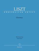 Liszt: Christus (Vocal Score)