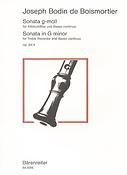Boismortier: Sonate G minor op. 44/4