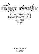 Krenek: Siebte Klaviersonate (1988) - Piano Sonata No. 7