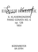 Krenek: Sechste Klaviersonate (1951)