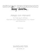 Kelterborn: Adagio con interventi (2000)