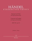 Handel: Concerto for Organ and Orchestra in F Major op. 4/5 HWV 293