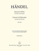 Handel: Concerto for Harp and Orchestra in B-flat Major op. 4/6 HWV 294