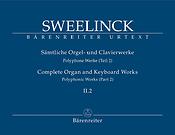 Sweelinck: Complete Orgel en Klavecimbelwerken - Sämtliche Orgel- und Clavierwerke II.2 (Baerenreiter)