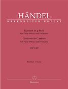 Handel: Konzert in g-Moll Fur Flöte (Oboe) und Orchester - Concerto in G minor for Flute (Oboe) and Orchestra
