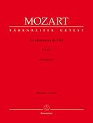 Mozart: Ouverture La clemenza di Tito KV 621 (Partituur)