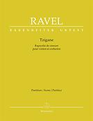 Maurice Ravel: Tzigane (Viool, Orkest)