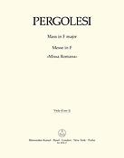 Pergolesi: Mass in F major - Missa Romana