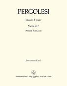 Pergolesi: Mass in F major - Missa Romana