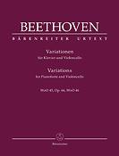 Beethoven: Variationen Woo45 46 Op.66