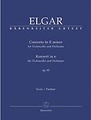 Elgar: Concerto for Violoncello and Orchestra in E minor op. 85