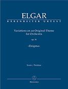 Edward Elgar: Variations on an Original Theme for Orchestra op. 36 Enigma