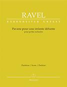 Maurice Ravel: Pavane pour une infante défunte fuer kleines Orchester