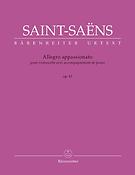 Saint-Saens: Allegro appassionato für Violoncello mit Klavierbegleitung op. 43