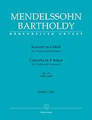 Mendelssohn: Konzert für Violine und Orchester e-Moll op. 64