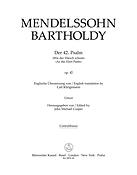 Mendelssohn: Der 42. Psalm Wie der Hirsch schreit (Kontrabas)