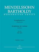 Mendelssohn: Symphony A minor op. 56 Scottish (Partituur)