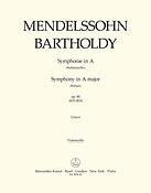 Mendelssohn: Symphonie 04 A Op.90 Italian (Cello)