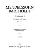 Mendelssohn: Symphonie d-Moll op. 107 (Viool)