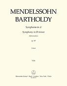 Mendelssohn: Symphonie d-Moll op. 107 (Altviool)