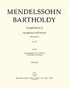 Mendelssohn: Symphonie d-Moll op. 107 (Cello)