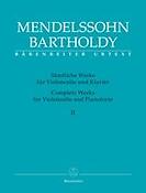 Mendelssohn: Complete Works Volume 2