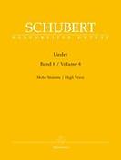 Franz Schubert: Lieder Band 8 Sopraan (Baerenreiter)