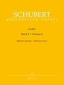 Franz Schubert: Lieder Band 8 Mezzo-Sopraan (Baerenreiter)