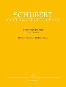 Franz Schubert: Schwanengesang D957  Mittlere Stimme/Medium Voice