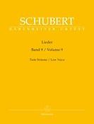 Schubert: Lieder Volume 9 (Low Voice)