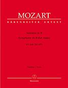 Mozart: Symphony B-flat major K. Anh. 214 (45b) (Partituur)