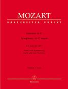 Mozart: Symphony G major K. Anh. 221 (45a) (Partituur)