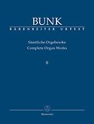 Gerard Bunk: Samtliche Orgelwerke Band III