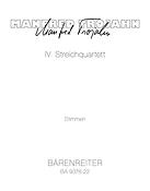Manfred Trojahn: IV. String Quartet