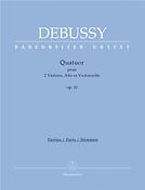 Claude Debussy: String Quartet op. 10