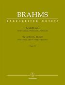 Johannes Brahms: Sextet G Op.36