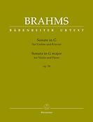 Brahms: Sonata for Violin and Piano G major op. 78