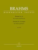 Brahms: Sonata in A major for Violin and Piano op. 100