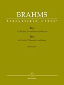 Brahms: Trio for Violin, Violoncello And Piano Op. 101