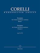 Corelli: Sonaten für Violine und Basso continuo op. 5, I-VI